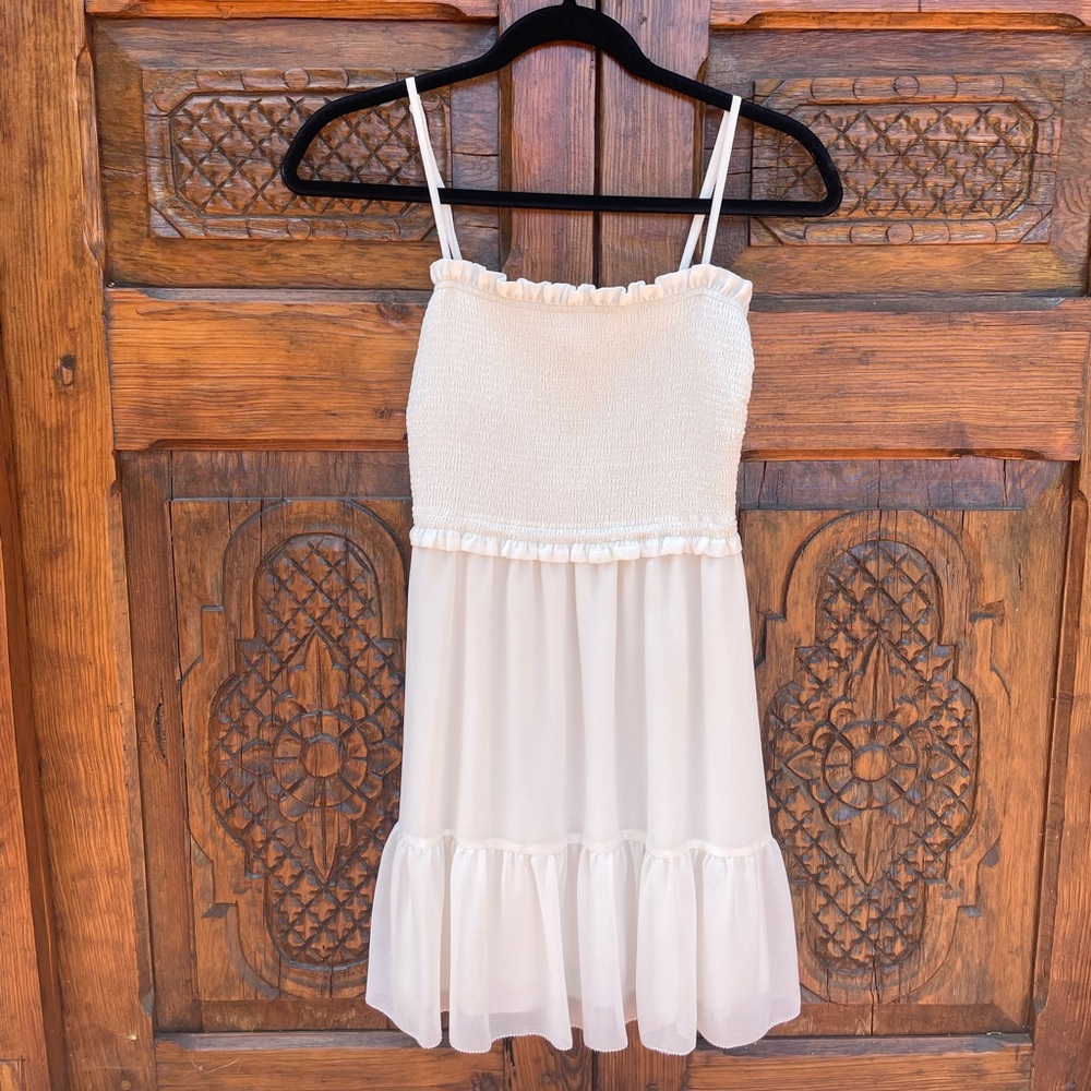 White Aritzia Mini Dress